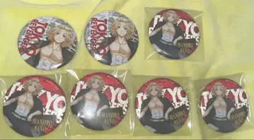 도쿄 리벤저스 캔뱃지 7개 세트 사노 만지로 마이키