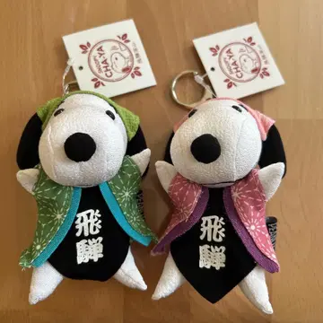스누피 마스코트 키링 사루보보 히다 타카야마 SNOOPY 2개 세트