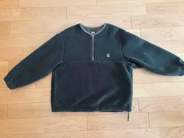 헬리한센 파이버 파일 하프 지퍼 크루 아우터