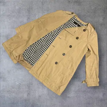 B&Y 유나이티드 애로우즈 트렌치코트 S 베이지 라이너 포함