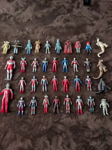 울트라맨 피규어 세트 다수