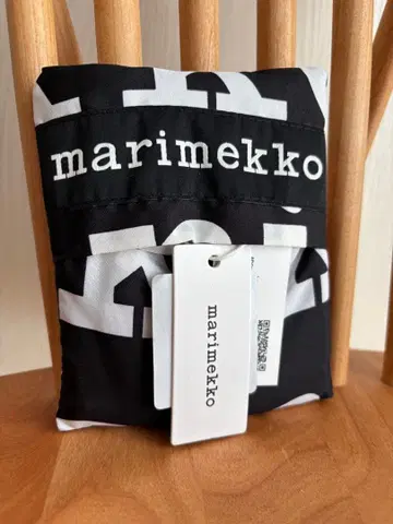 새상품 marimekko 에코백 마리 로고