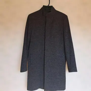 [새상품급] [L] ZARA 자라 트위드 스텐카라 코트 남성용