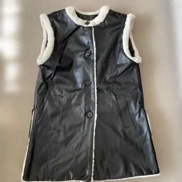 블랙 보아 부착 베스트