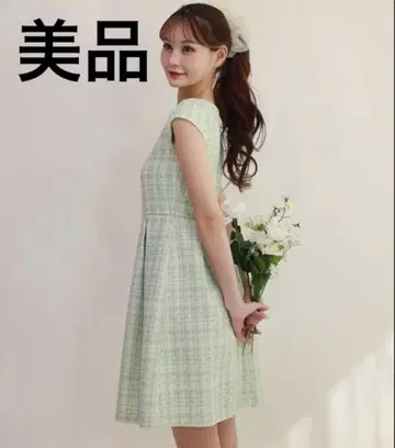 새상품급 마리미 Marry me 트위드 원피스