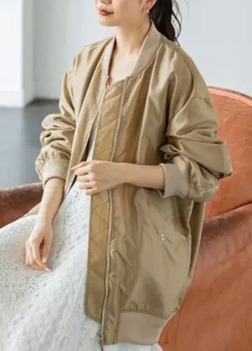 NOBEL 롱 MA-1 블루종