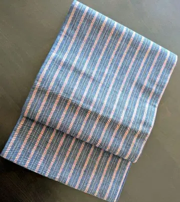 목화 당잔무늬 복합 나고야 오비