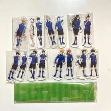 블루 록 아크릴 디오라마 스탠드