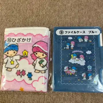 키키라라 복권 무릎담요 파일 케이스 2개 세트