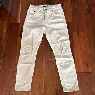 누디 진 스키니 데님 28/29 화이트