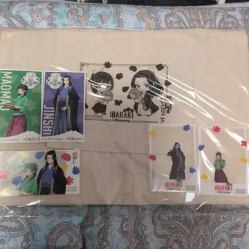 약사의 혼잣말 이바라키 스탬프 랠리 토트백 클리어 카드 스티커