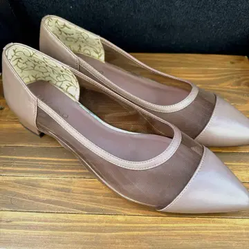 HIMIKO 24.5cm 시스루 펌프스