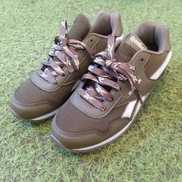 Reebok 카키 스니커즈 21.5