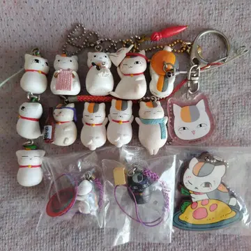 나츠메 우인장 스트랩 등 묶음 판매 (13점)