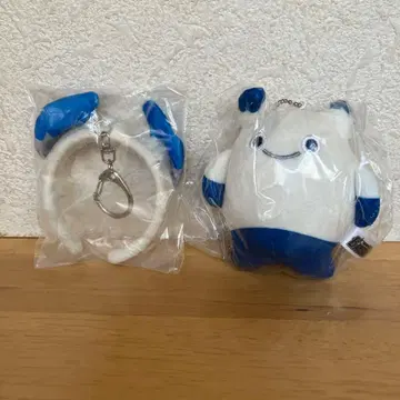 베이스타즈 미니 머리띠 키링 닛코리노 마스코트 바트