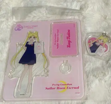 세일러문 스토어 3주년 기념 아크릴 펜 스탠드 아크릴 참