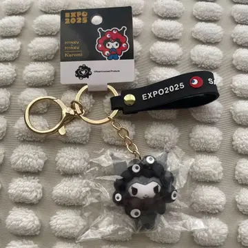 [ 미개봉 새상품 ] 블랙 쿠로미 입체 마스코트 키링