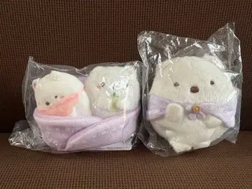 스미코구라시 봉제 인형 시로쿠마의 엄마와 시로쿠마의 형제들