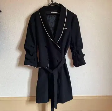 [ ZARA ] 파이핑 블레이저 원피스 블랙