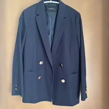 GREEN LABEL RELAXING 네이비 테일러드 자켓