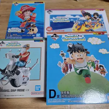 드래곤볼 제일복권 b c d 라스트 원상 손오공 무천도사 손오반 비델