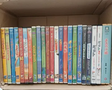 지브리, 디즈니 등 어린이용 DVD 묶음 판매!