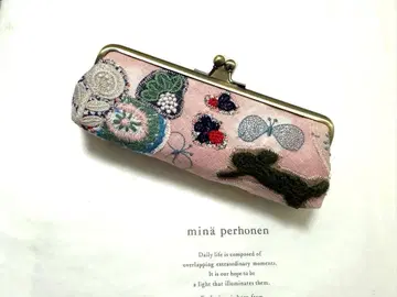 미나 페르호넨 귀여움을 모은 패치워크 펜 케이스 가마구치 m27