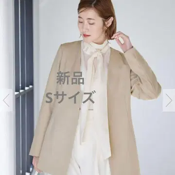 ur's 베이직 노카라 V넥 자켓