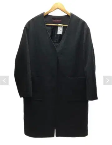 어반 리서치 V넥 롱 코트