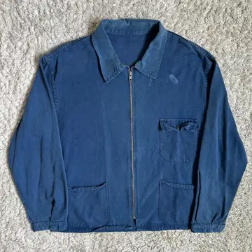 90s unknown 페인터 커버올 프론트 지퍼