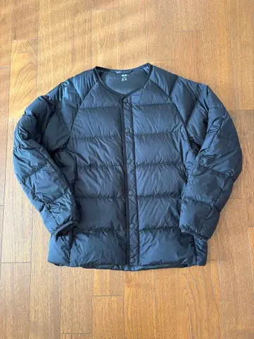UNIQLO 울트라 라이트 다운 옷깃 없는 다운 자켓 M