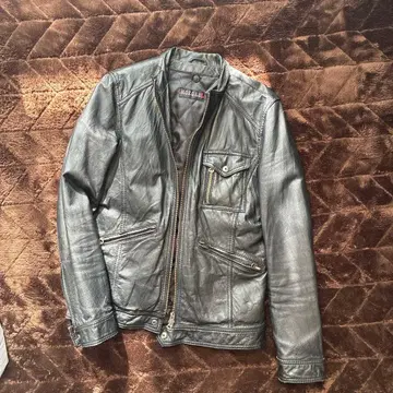 MORGAN HOMME 가죽 라이더 자켓