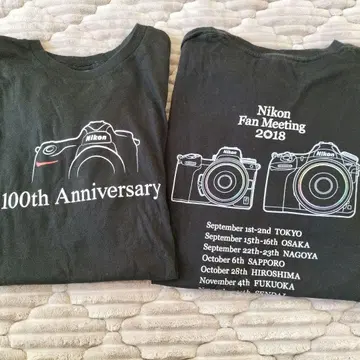 Nikon 100주년 기념 T셔츠 L/XXL