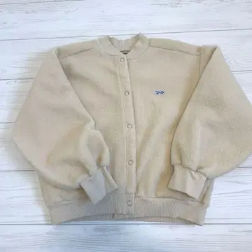 베이지 아이보리 블루종