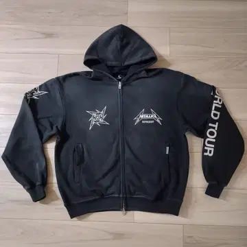 Represent Metallica Local Crew 지퍼 후디