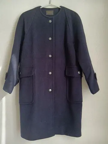 TOMORROWLAND 슈퍼 더블 페이스 노카라 코트