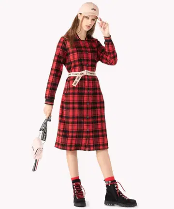 Tommy Hilfiger 체크 원피스