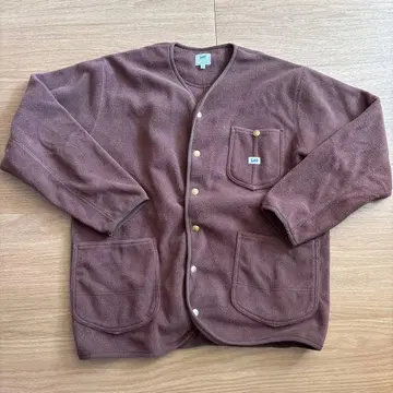 Lee x 차오패닉 플리스 자켓 S 브라운