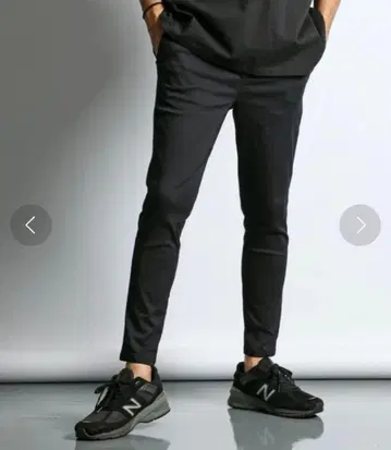 더퍼 초신축 검 스트레치 접촉 냉감 스키니 이지 치노 팬츠 L