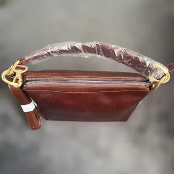 kitamura 브라운 가죽 숄더백