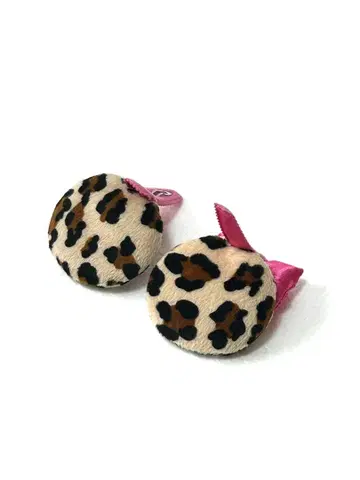 미니 마우스 레오파드 무늬 귀 핑