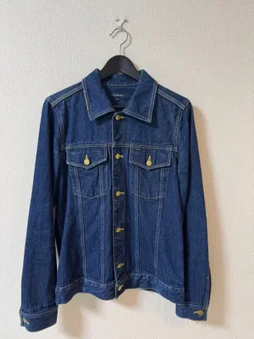 TOMMY 데님 자켓 M 인디고 블루