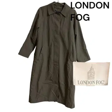 LONDON FOG 스텐칼라 그레이 심플 무지 사이즈 2 유럽
