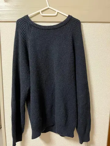 다크 네이비 니트 스웨터 L 사이즈