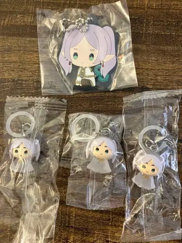 장송의 프리렌 메지루시 액세서리  고무 키홀더