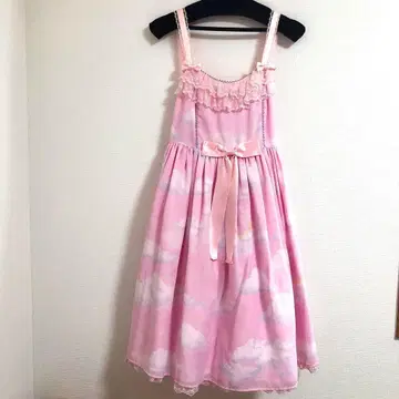 엔젤릭 프리티 미스티 스카이 구름 원피스 JSK 핑크