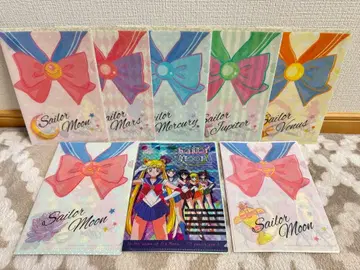 초 레어 미사용 새상품 세일러문 미니 파일 컬렉션 8종 set