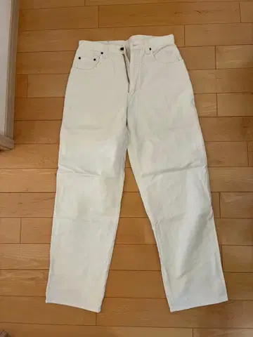 FILA 화이트 데님 셔츠