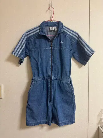 adidas originals 데님 점프수트