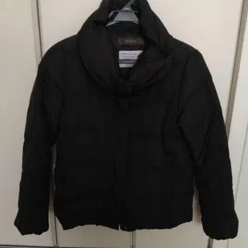 새상품급 리플렉트 블랙 다운 자켓 숏 기장